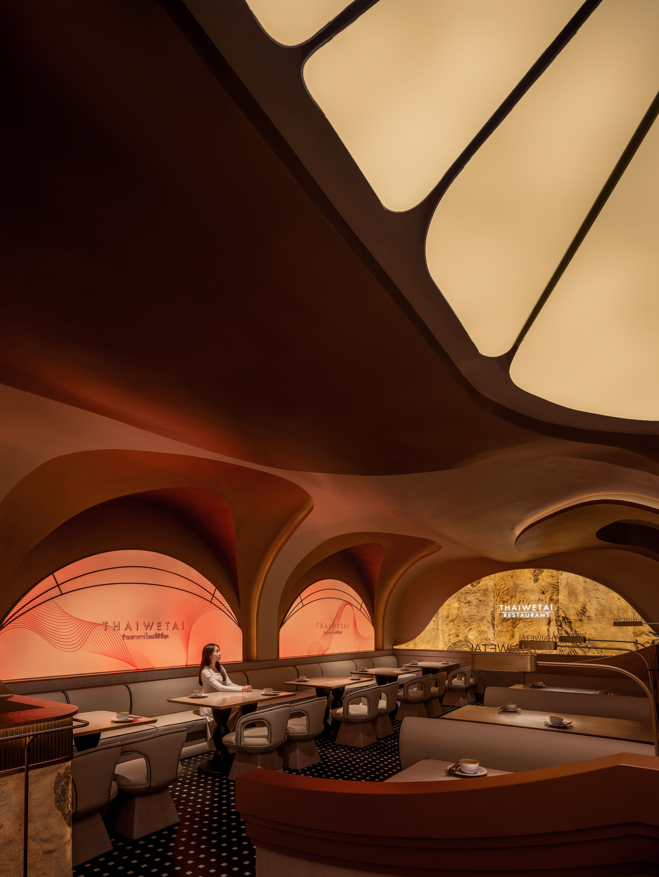 泰味太(泰式餐厅)丨中国杭州丨杭州向北设计咨询有限公司,派克齐(PKQ)空间设计机构-19