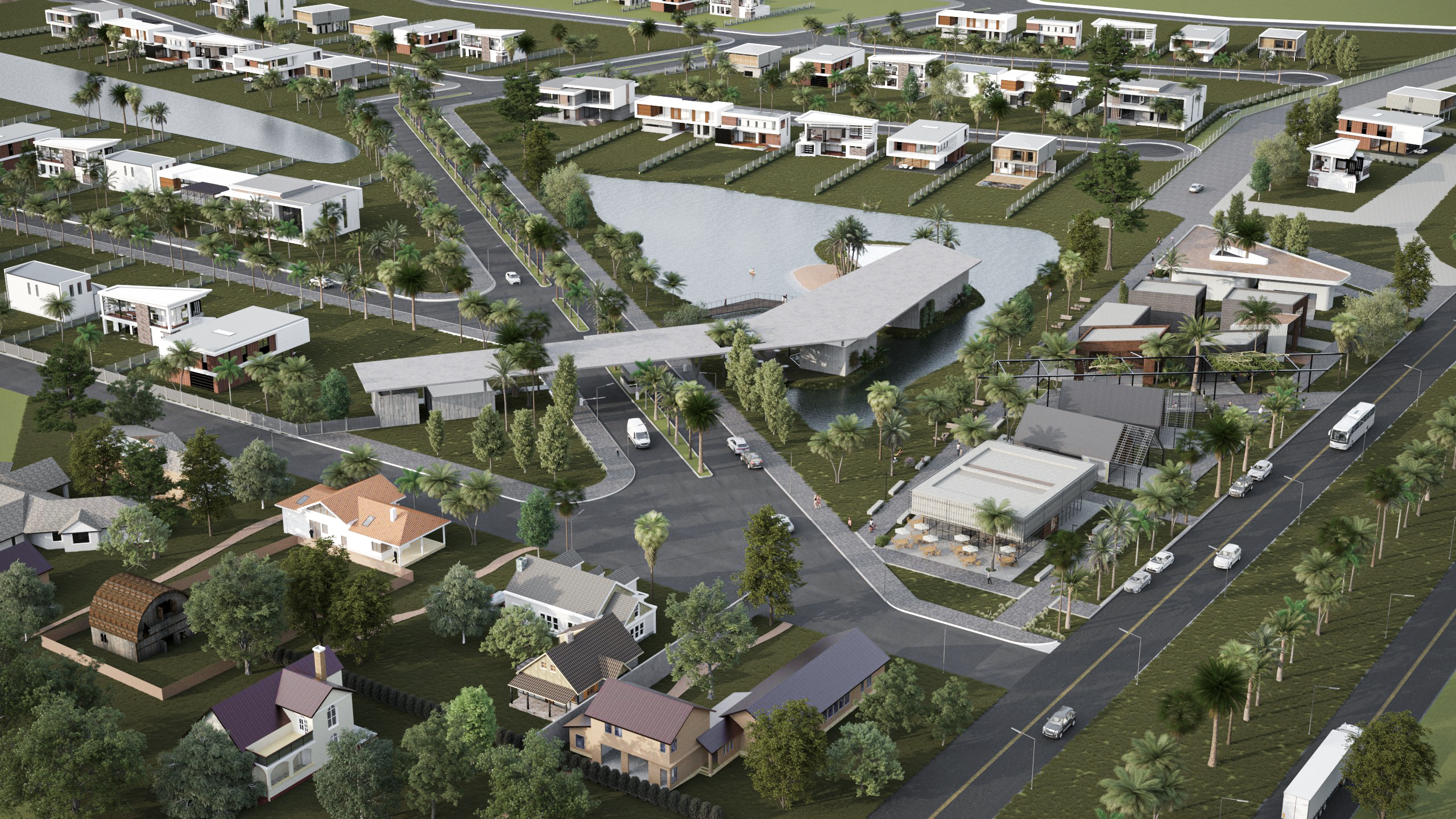 Private neighborhood and commercial sector "ROLDAN"-0