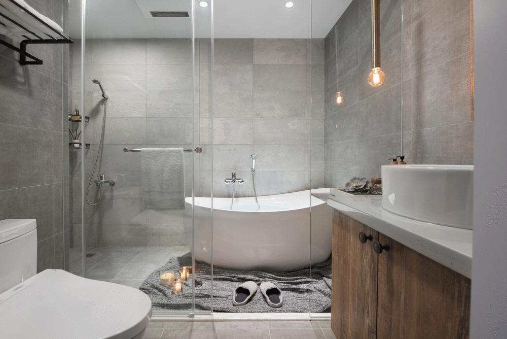 现代工业风 31㎡住宅，寓子设计诠释水泥墙与木质的完美融合-17