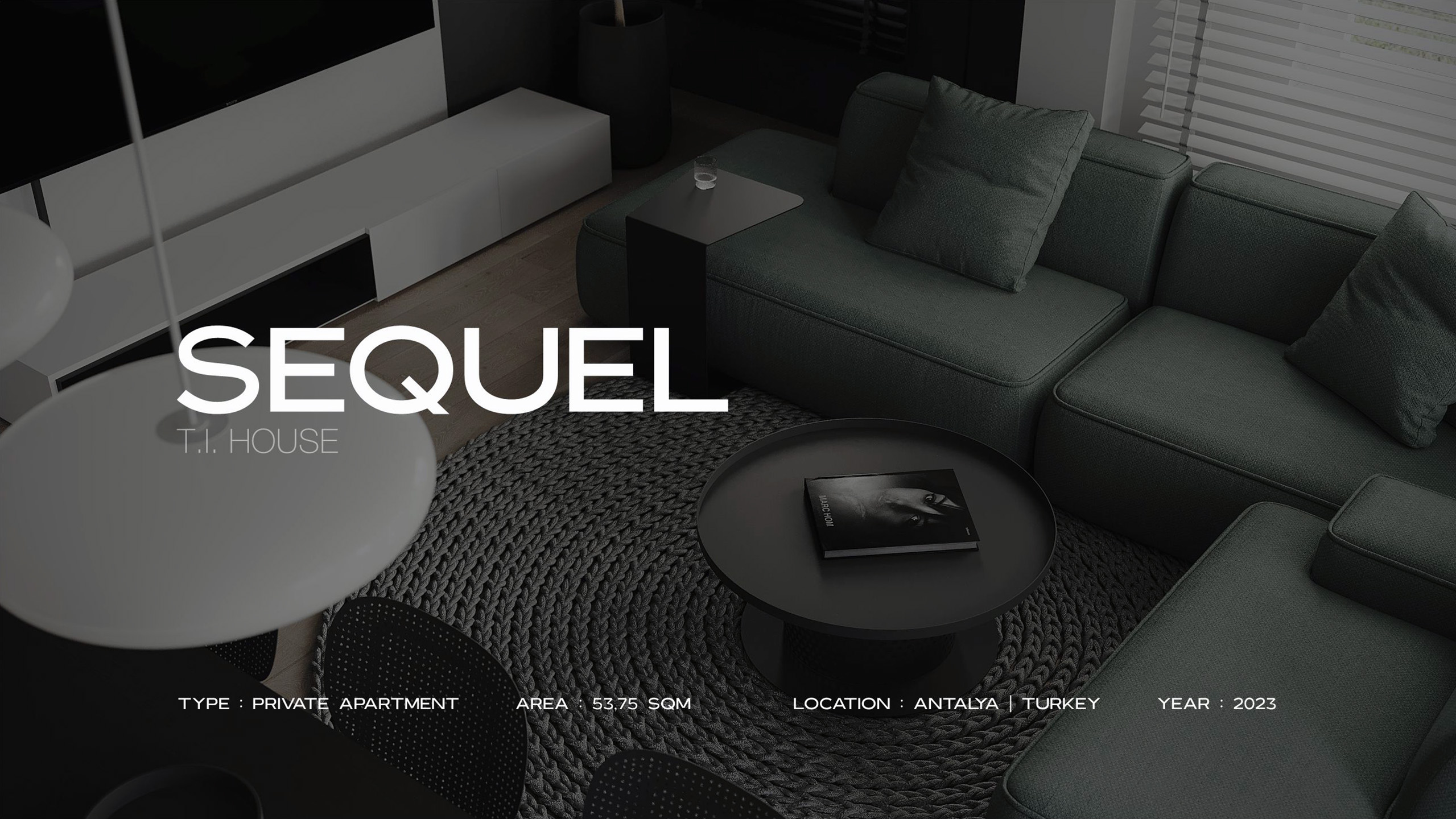 现代简约 绿色点缀空间设计！-0