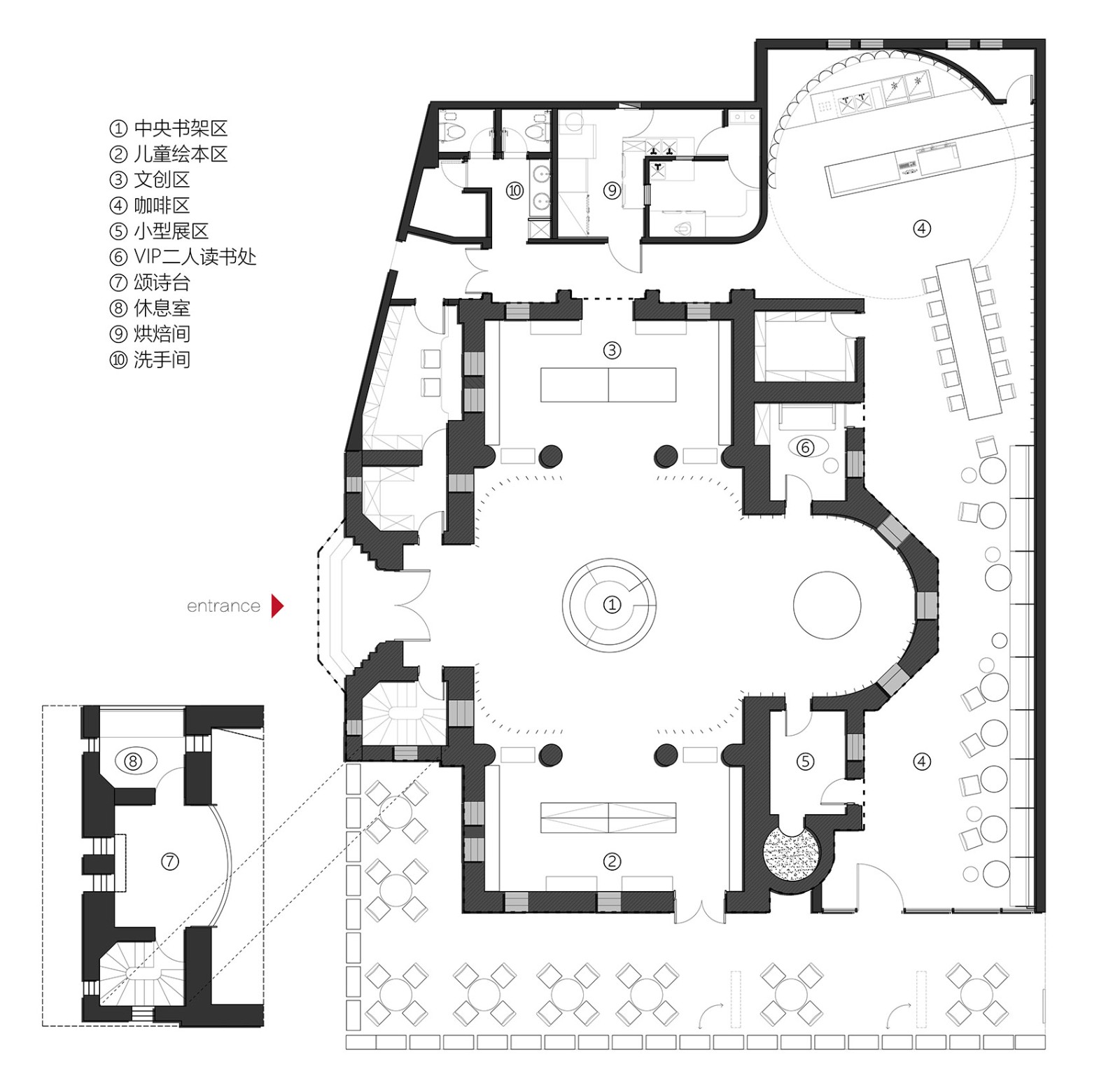新作 | 思南书局诗歌店，上海 / Wutopia Lab-70