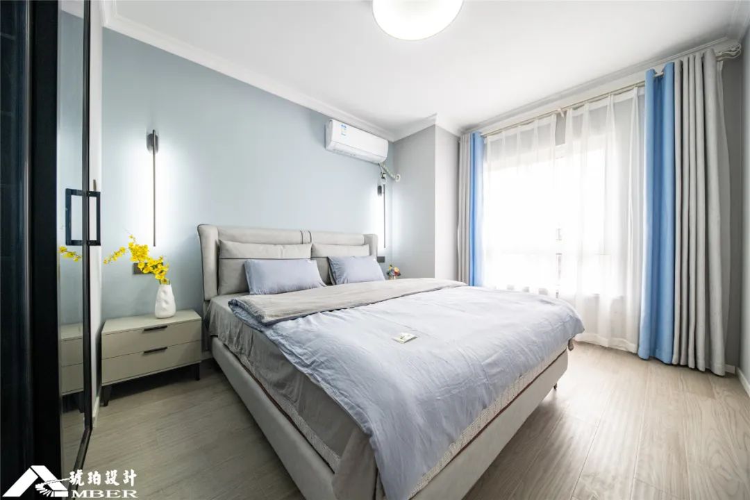 中海凤凰熙岸，现代简约婚房设计，独立衣帽间巧规划-85