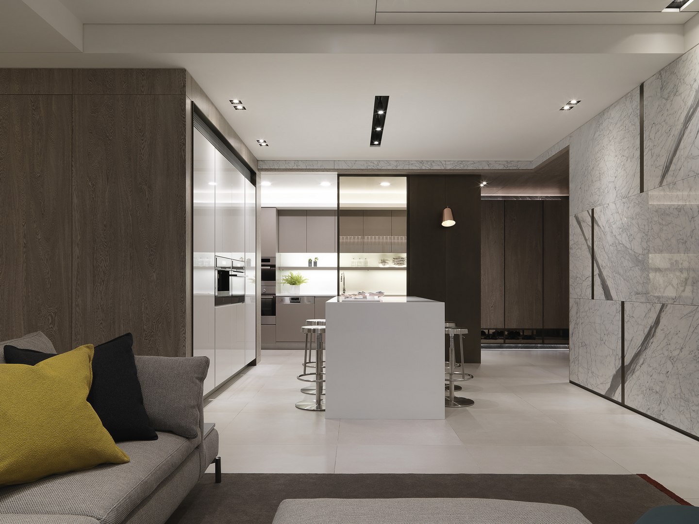 帝璟谦和样品屋丨珥本设计-13