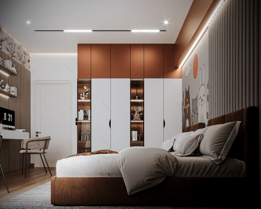 女孩卧室丨埃及丨Basic studio Desgins-8