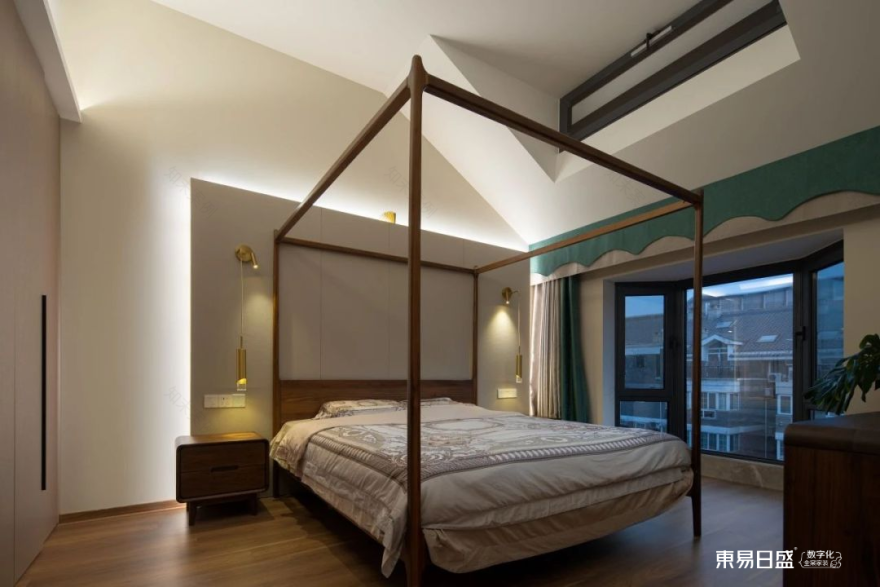 280平现代风复式装修,新中式元素巧妙融合,档次瞬间翻倍-55