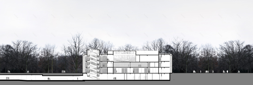 德国联邦议院访客与信息中心丨德国柏林丨Jan Kleihues与Johannes Kressner-15