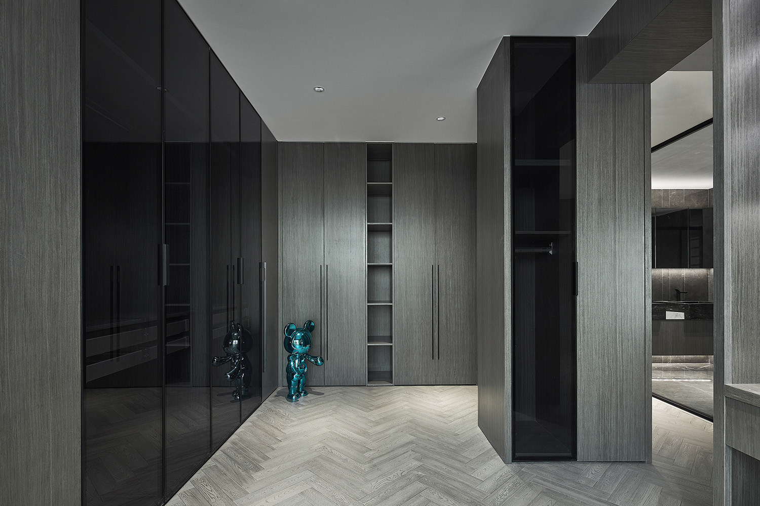 江景楼王酷黑大平层设计丨中国福州-27