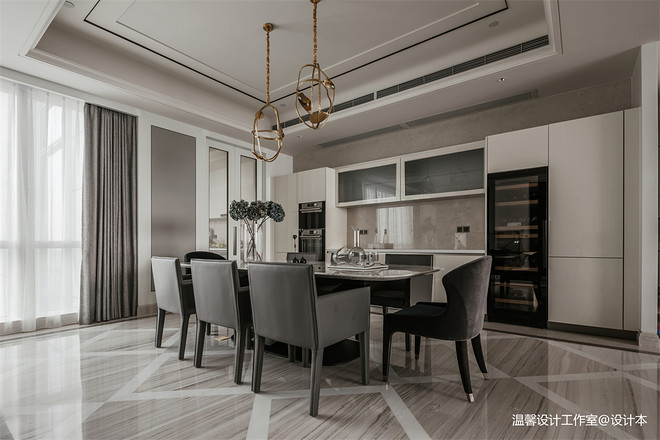 深圳320㎡国金汇海边别墅装修案例丨中国深圳-15