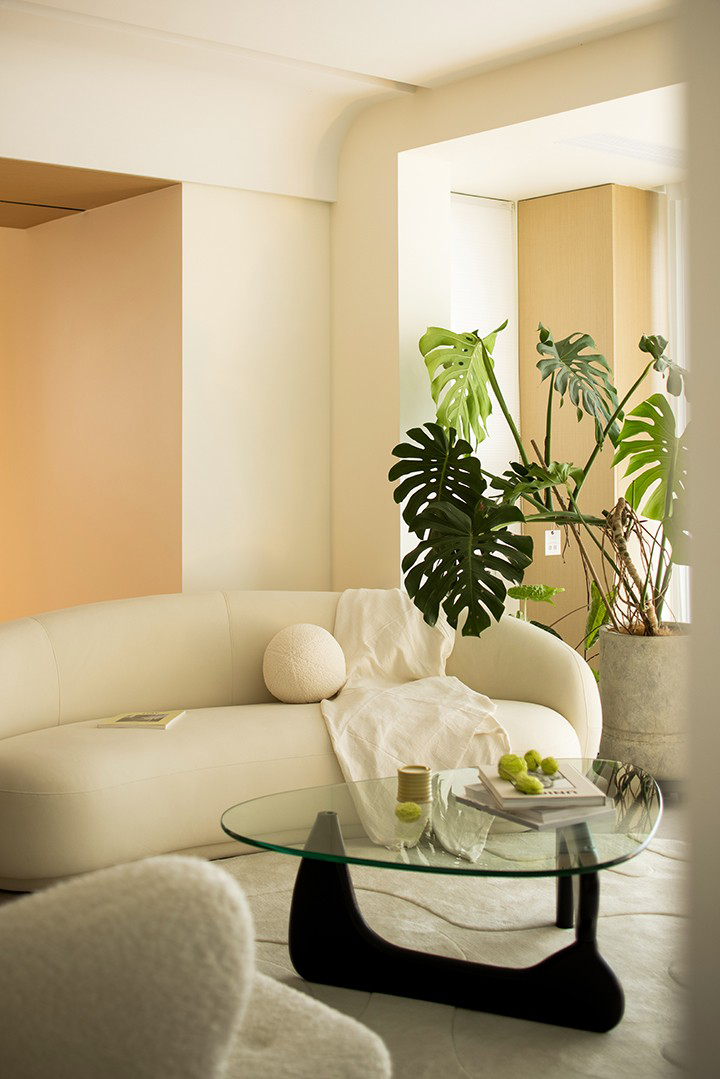 杭州奶油原木风私宅丨中国杭州丨辰佑设计-5