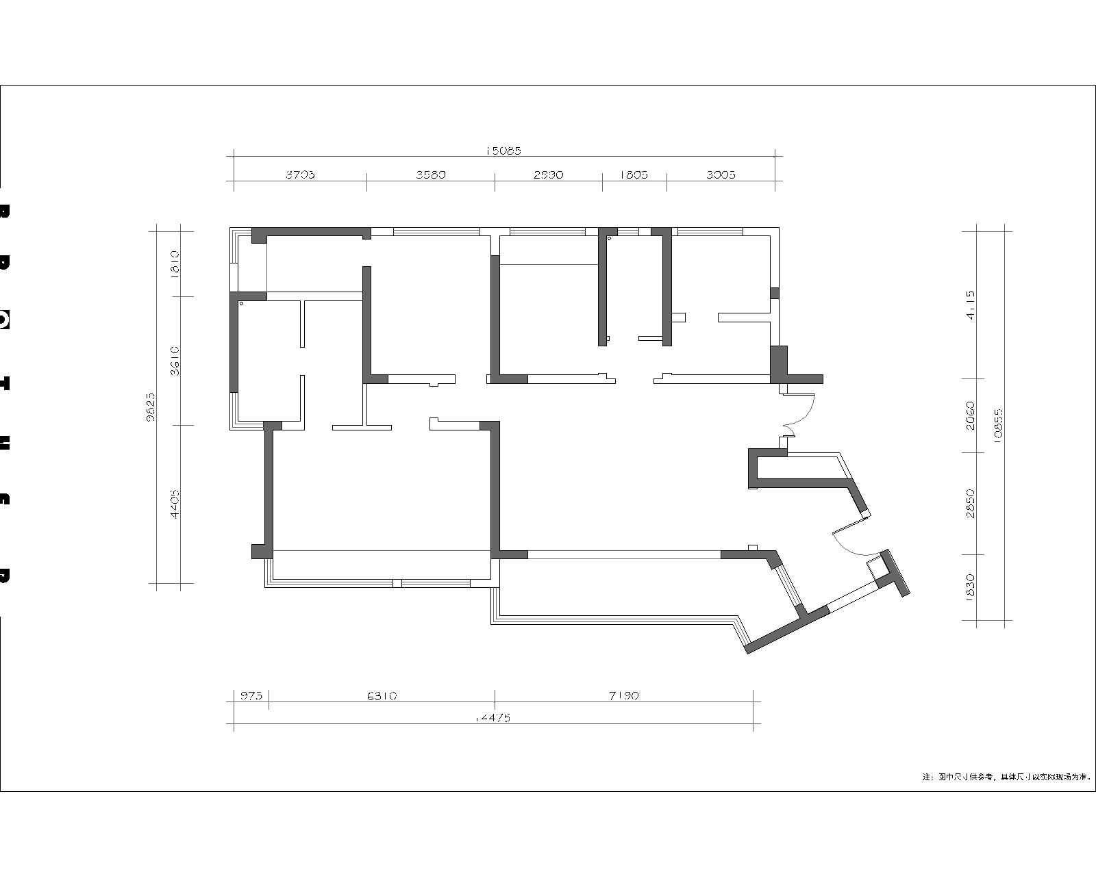 融景城馨园现代轻奢风设计丨兄弟装饰（兄弟装饰全案设计）-7