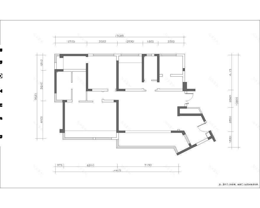 融景城馨园现代轻奢风设计丨兄弟装饰(兄弟装饰全案设计)-7