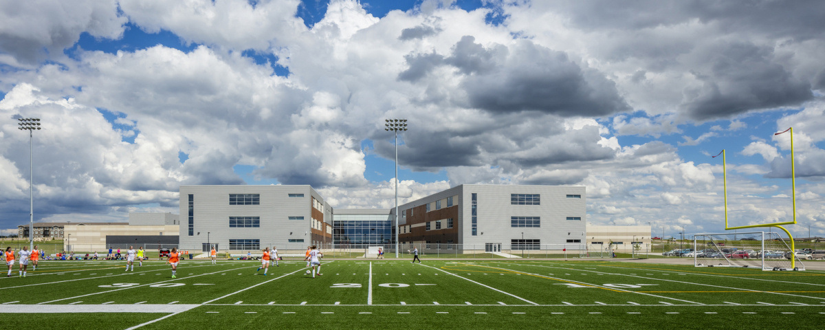 北达科他州百年中学新校区-14