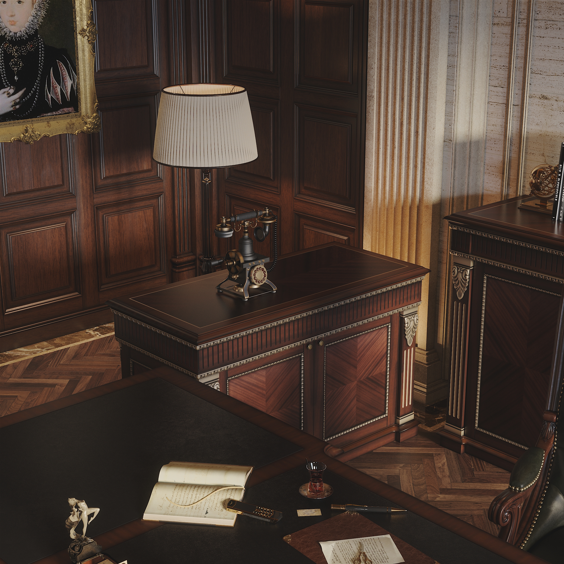 传奇行政办公桌套装丨土耳其丨Nariman Akhad-10