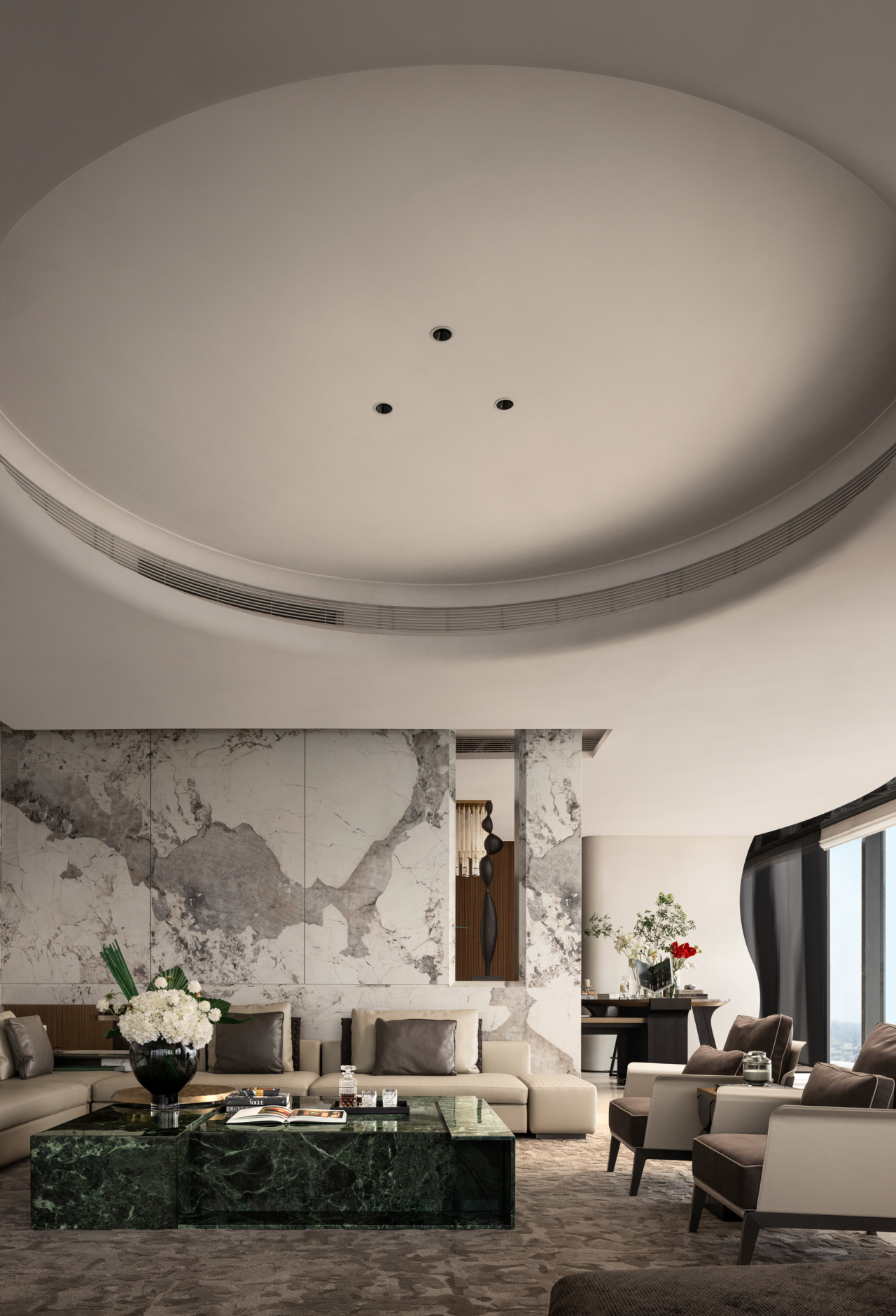 海口中交国际中心云端会客厅丨中国海口丨CAC京典设计-20