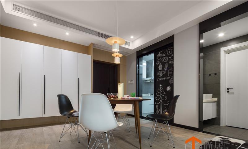 南京尚居装饰设计丨平层丨紫金华府现代风格，极简清爽解油腻！-7