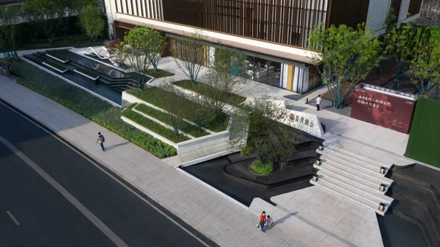 重庆青秀阅山 | 现代风格景观设计，打造烟雨渝州意境-21