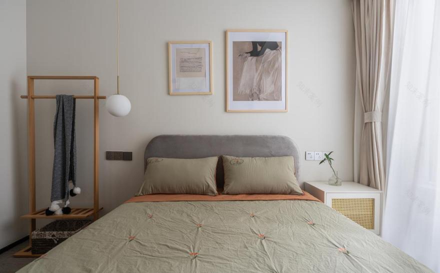 平层温馨现代极简风-23