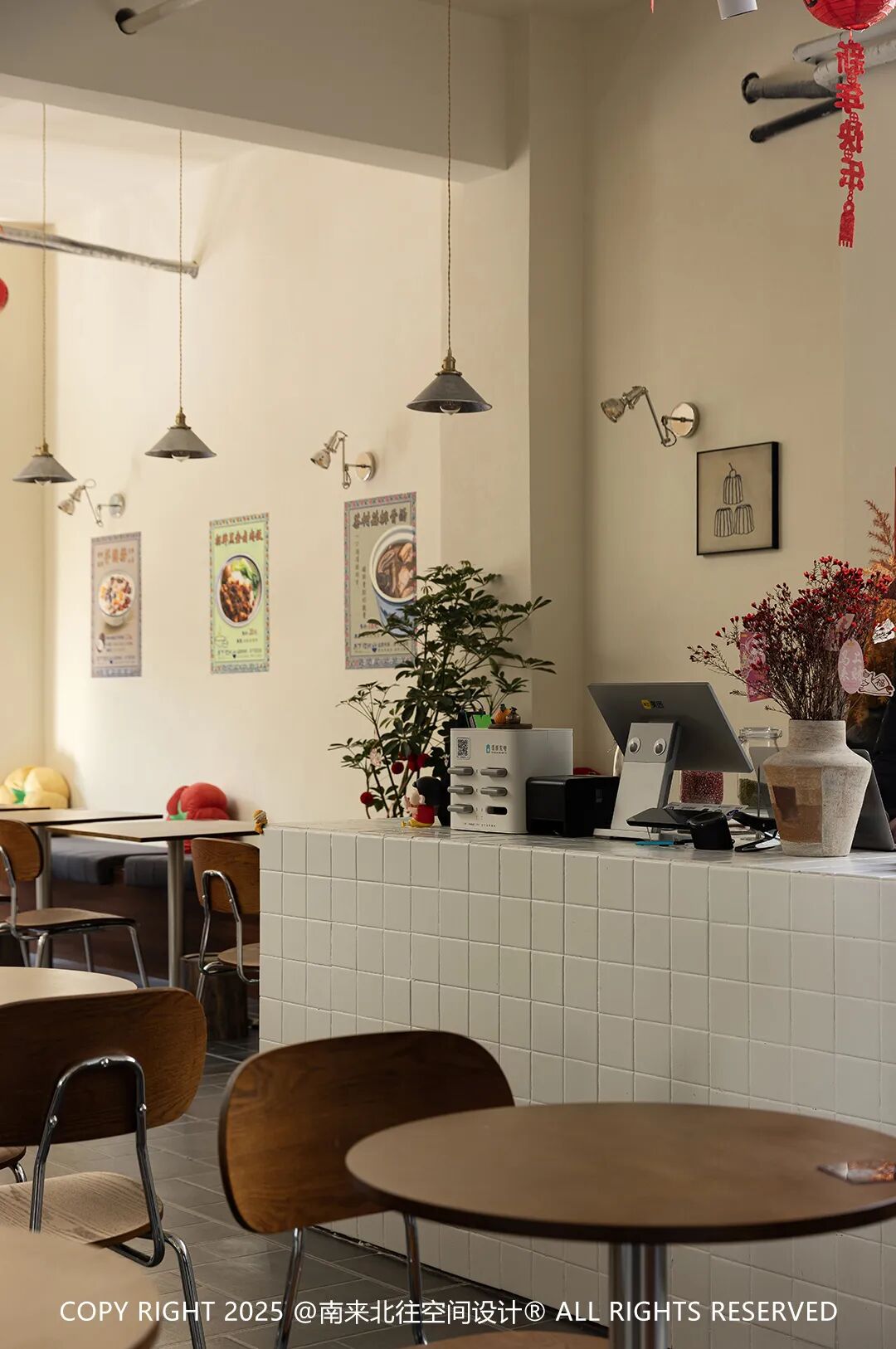 月下馄饨中式融合小馆丨中国常州丨南来北往空间设计-23