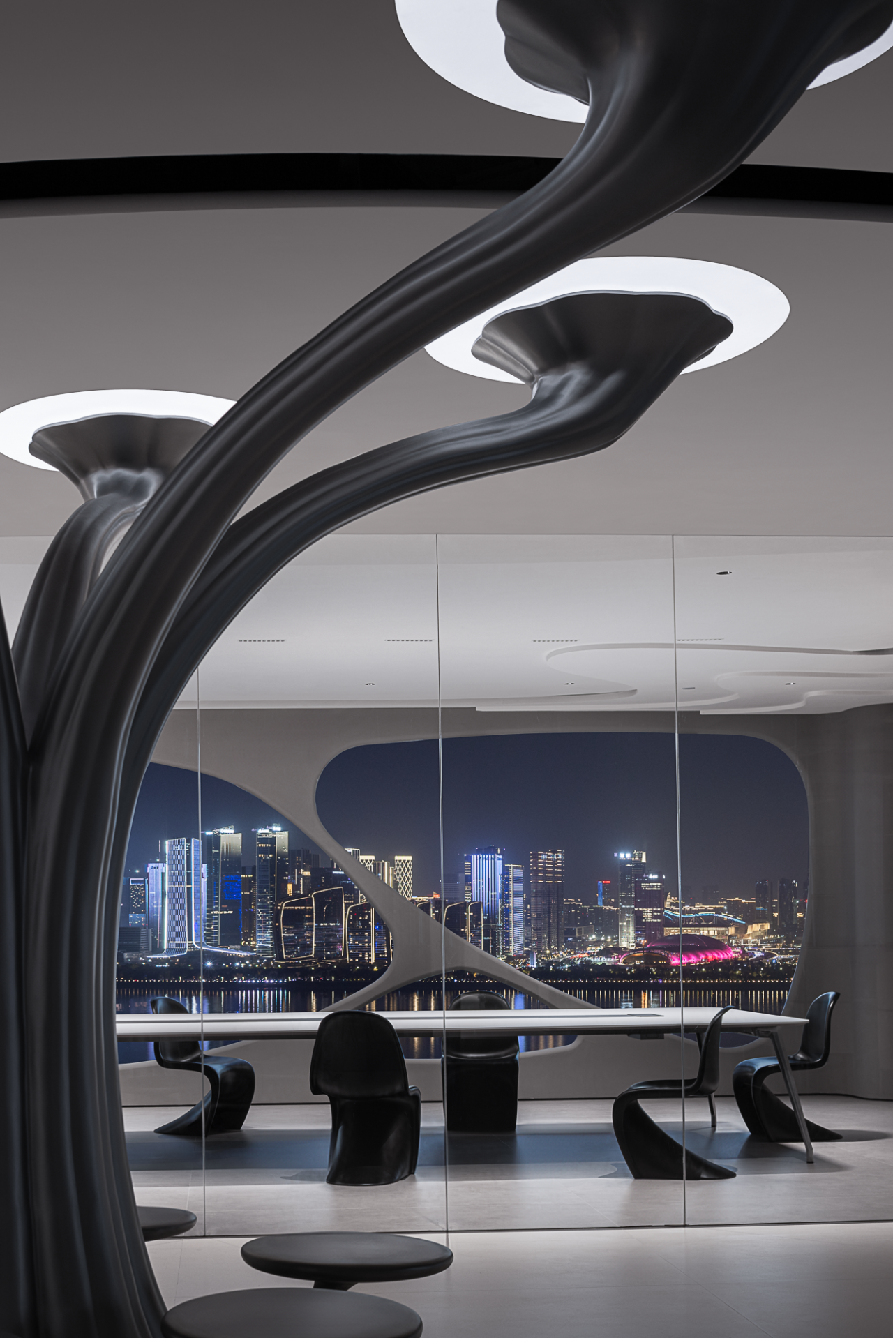 新作|池陈平:云巅造境,引水入席丨中国杭州丨OTL本体建筑空间设计-78