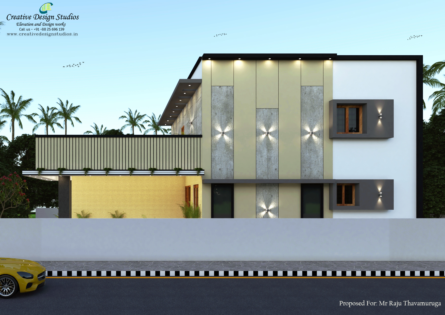 3 室 1 厅 1 卫的房子丨Creative Design Studios-9