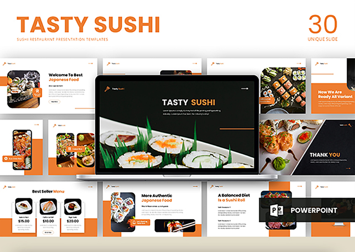 美味寿司演示模板-2