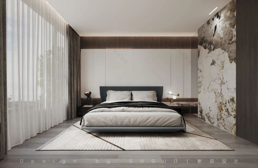 重庆约克郡壹号半岛现代家居设计丨中国重庆丨素说设计-12