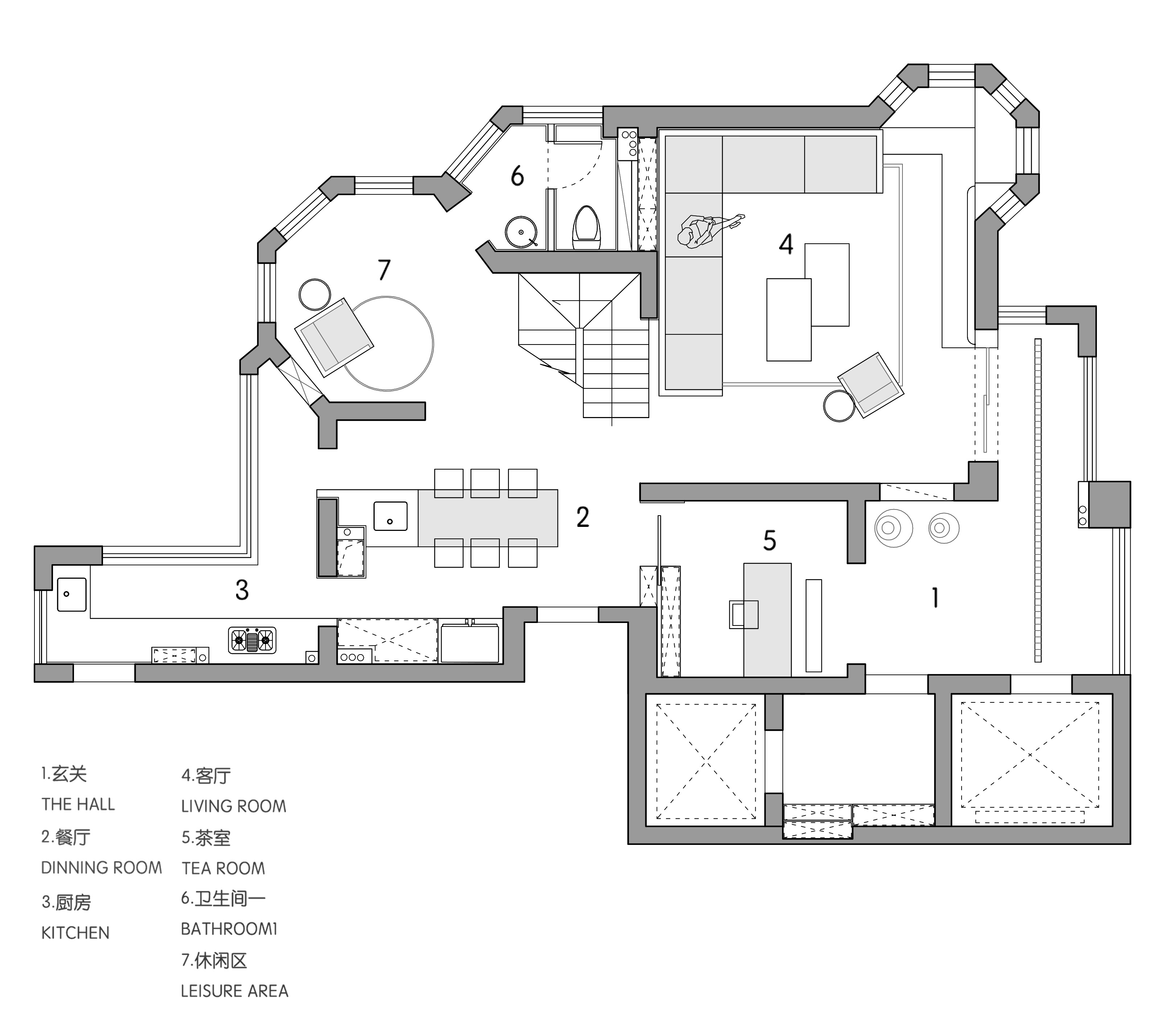芳华疏影丨中国温州丨界面空间设计-58