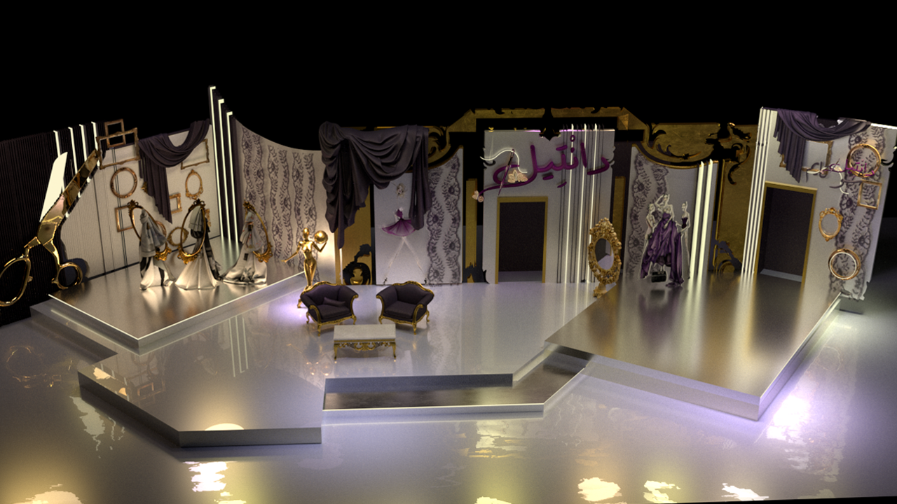 DANTELLE – Editorial TV Fashion program Set Design-0