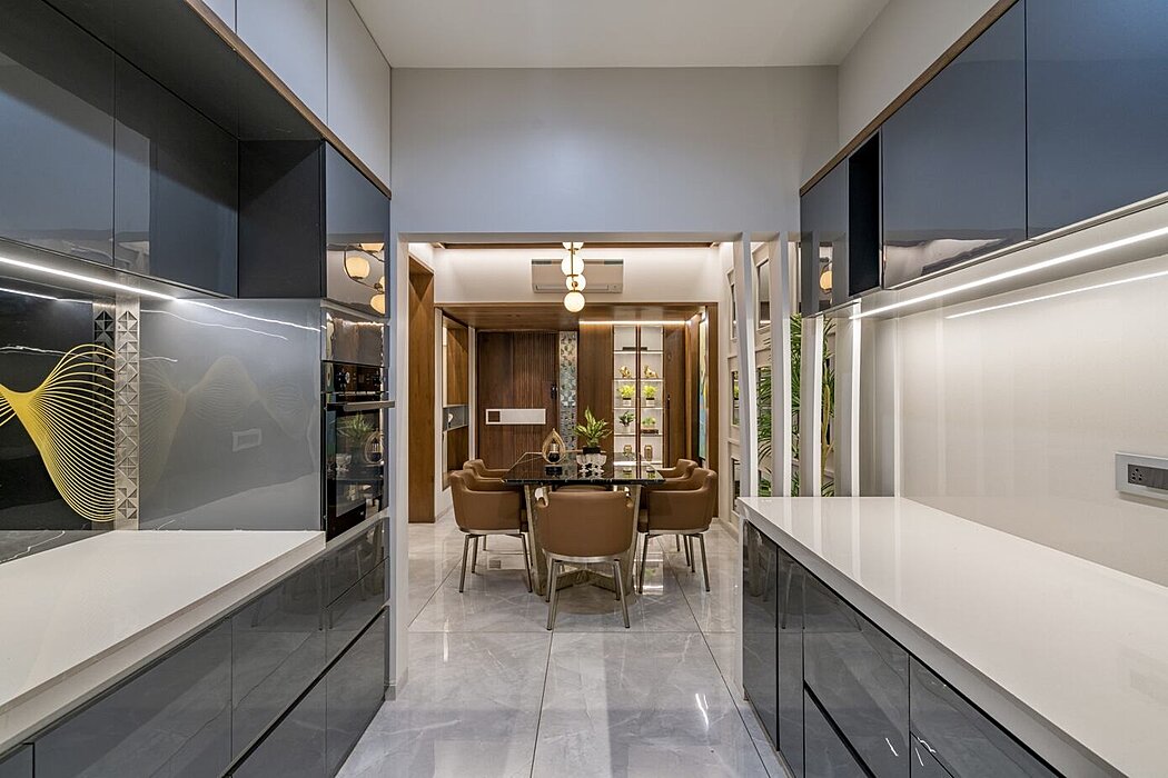 沙纳姆的一个宜人飞地丨印度丨Anand Patel Architects-7