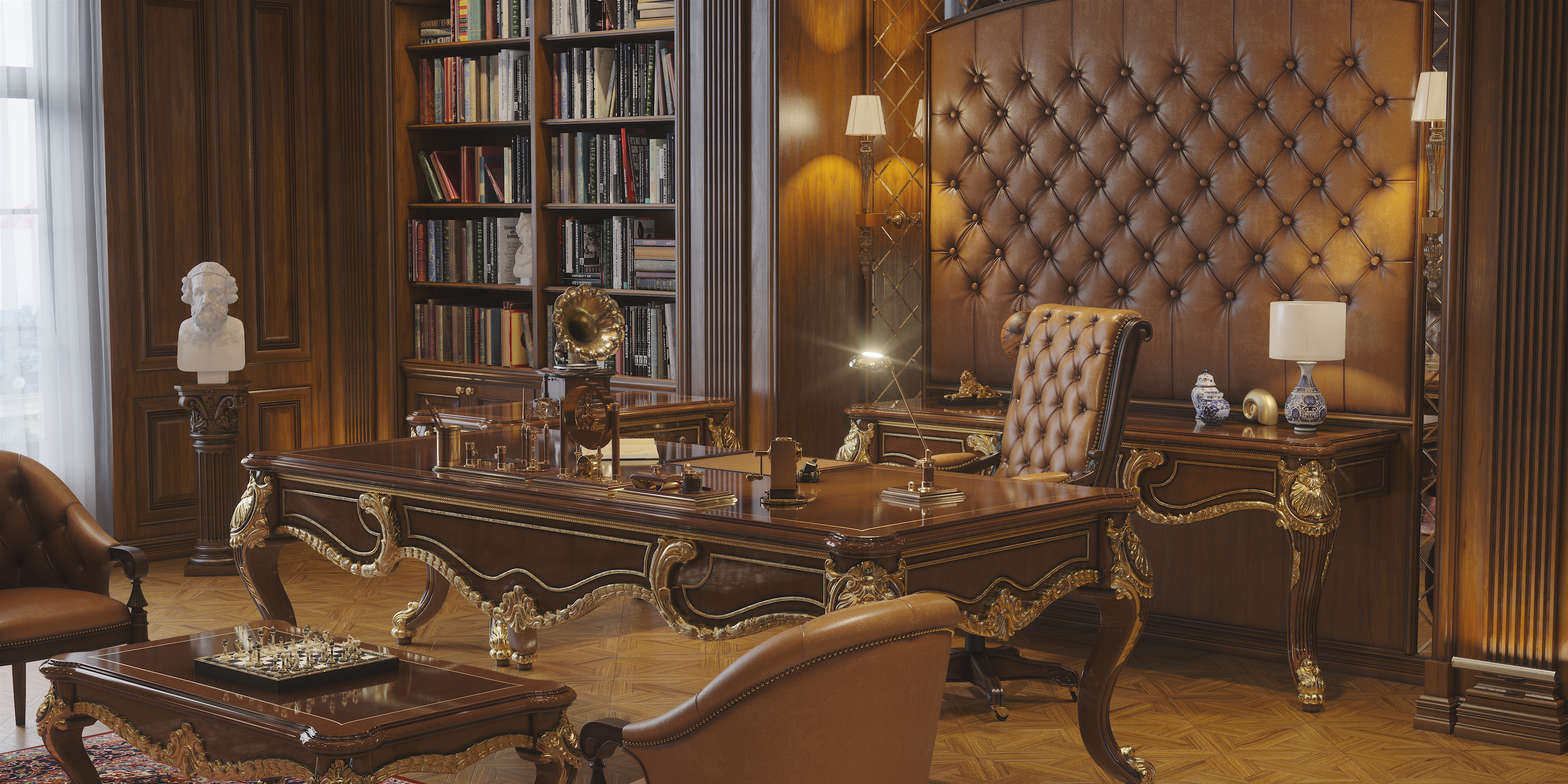 ODESSA LUKENS 行政办公桌套装丨土耳其丨Nariman Akhad-5