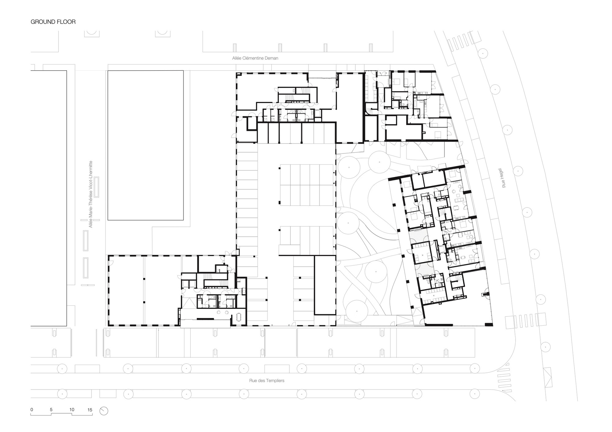 Îlot 13B 绿色住宅丨法国里尔丨KAAN Architecten-4