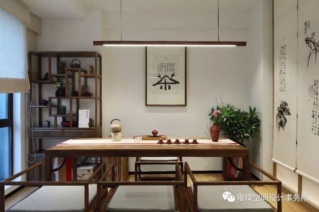 茗语轩 | 禅意茶空间的璀璨设计-57