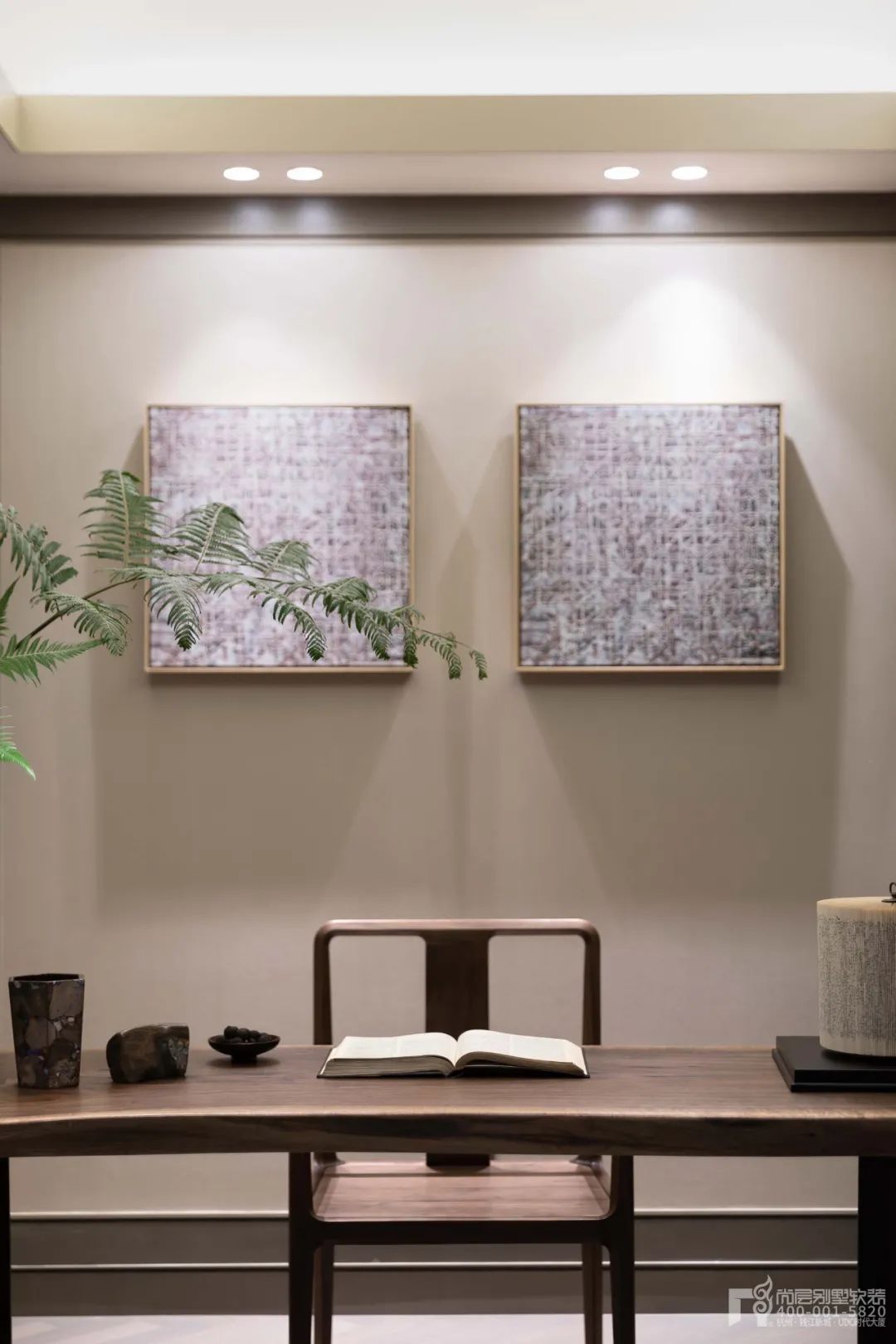 新中式风尚层别墅丨中国杭州丨杭州尚层装饰-44