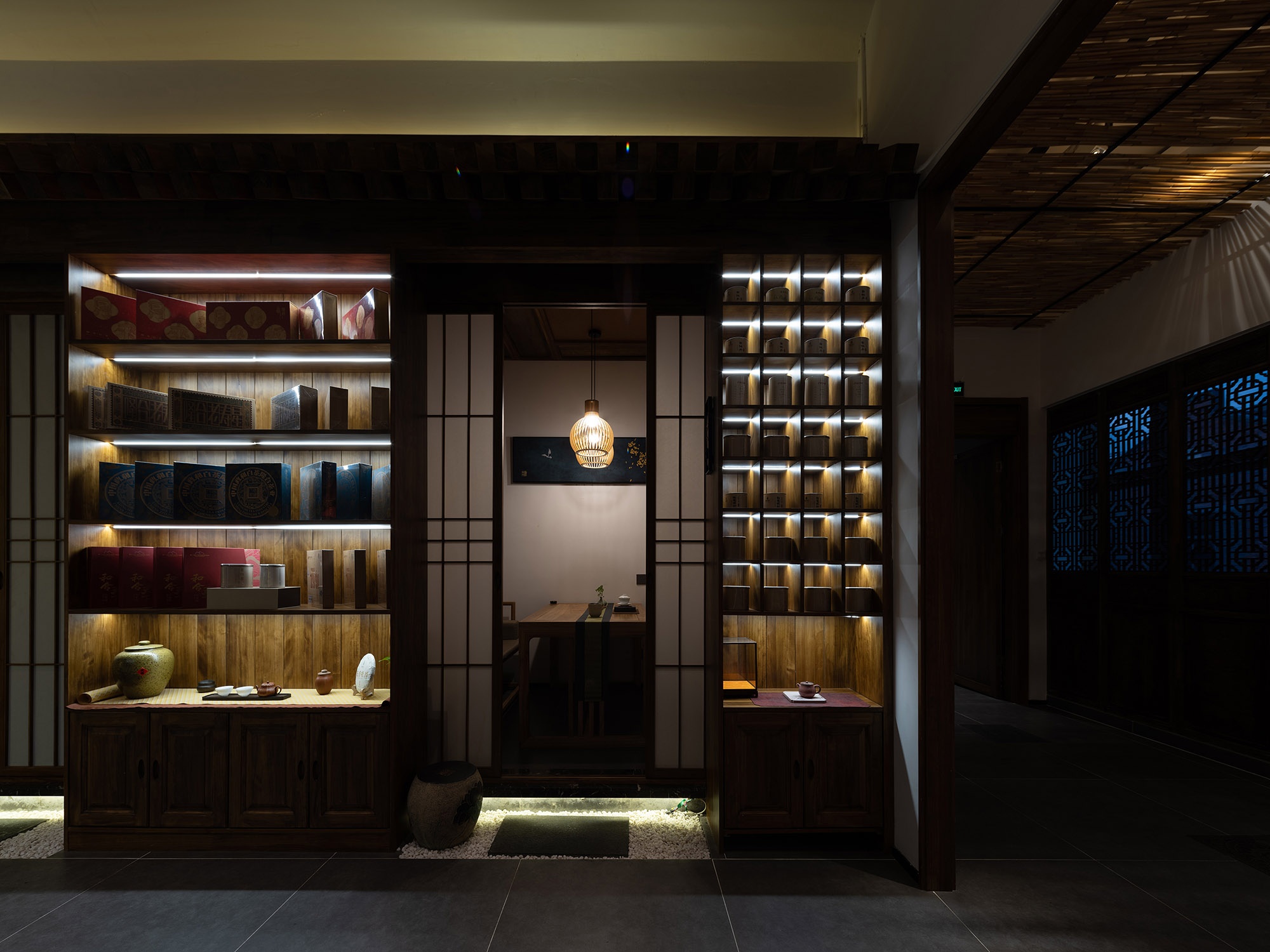 润九格建筑艺术设计 | 人闲 茶叙-12