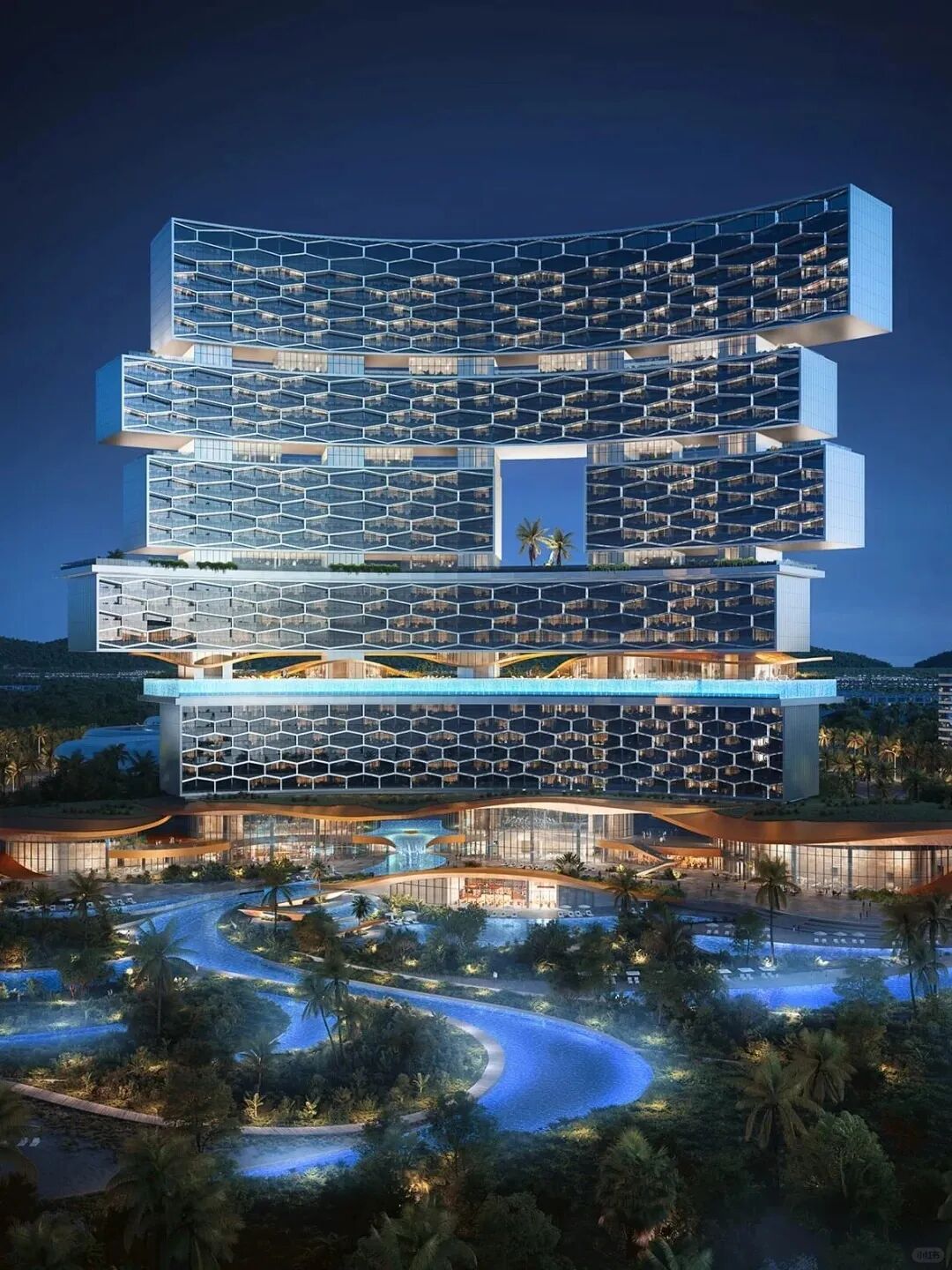 【精品】奥雷・舍人设计一即将2026年开业的三亚海棠湾丽晶&英迪格酒店(附YABU室内设计投标方案PPT）-2