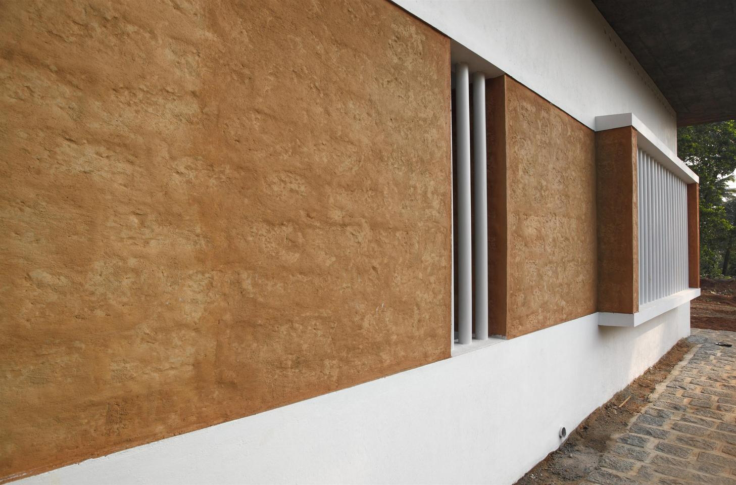 印度喀拉拉邦天然住宅——绿色环保的简约设计-24