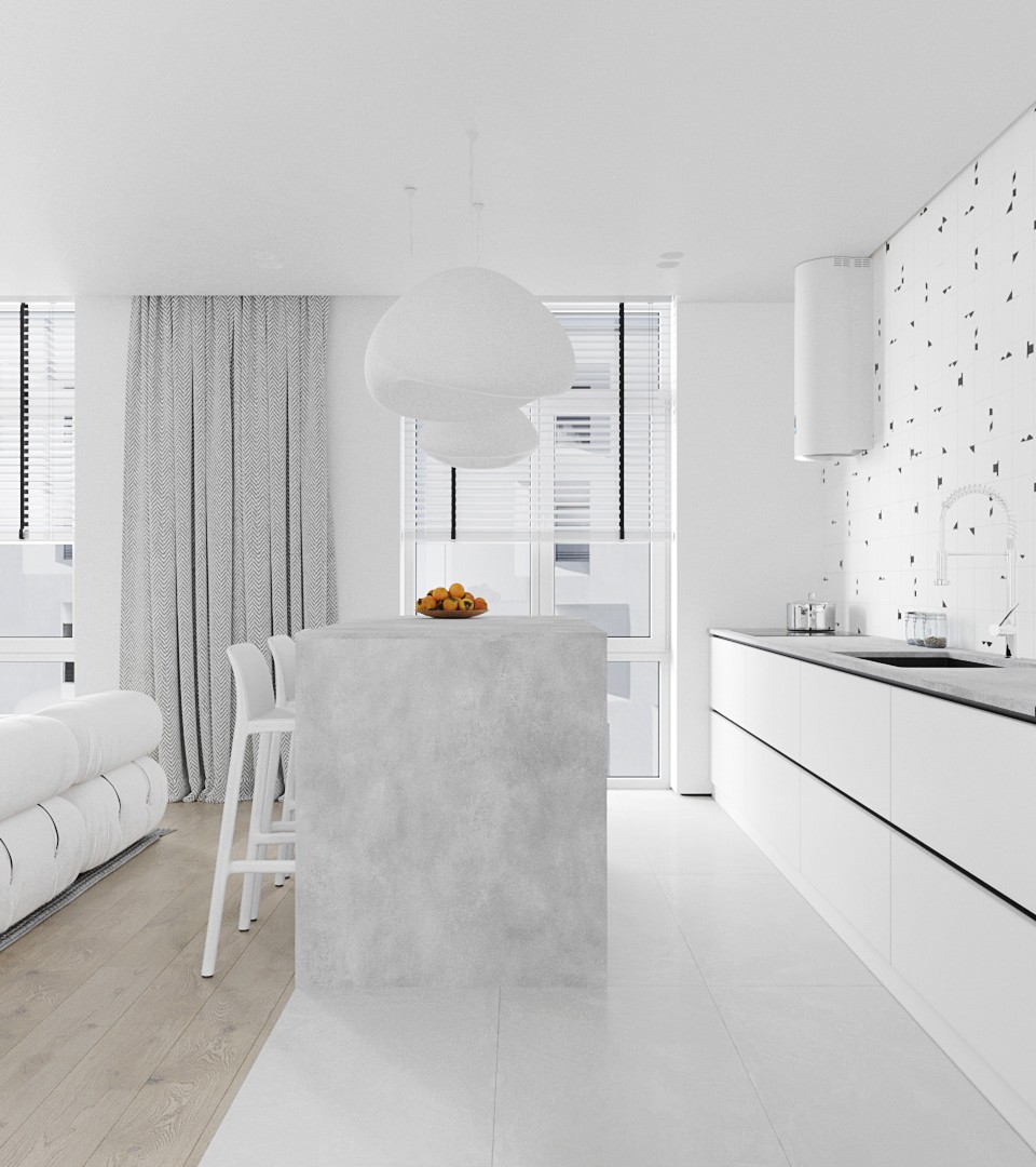 白色系简约风住宅设计 让简约更有格调！-16