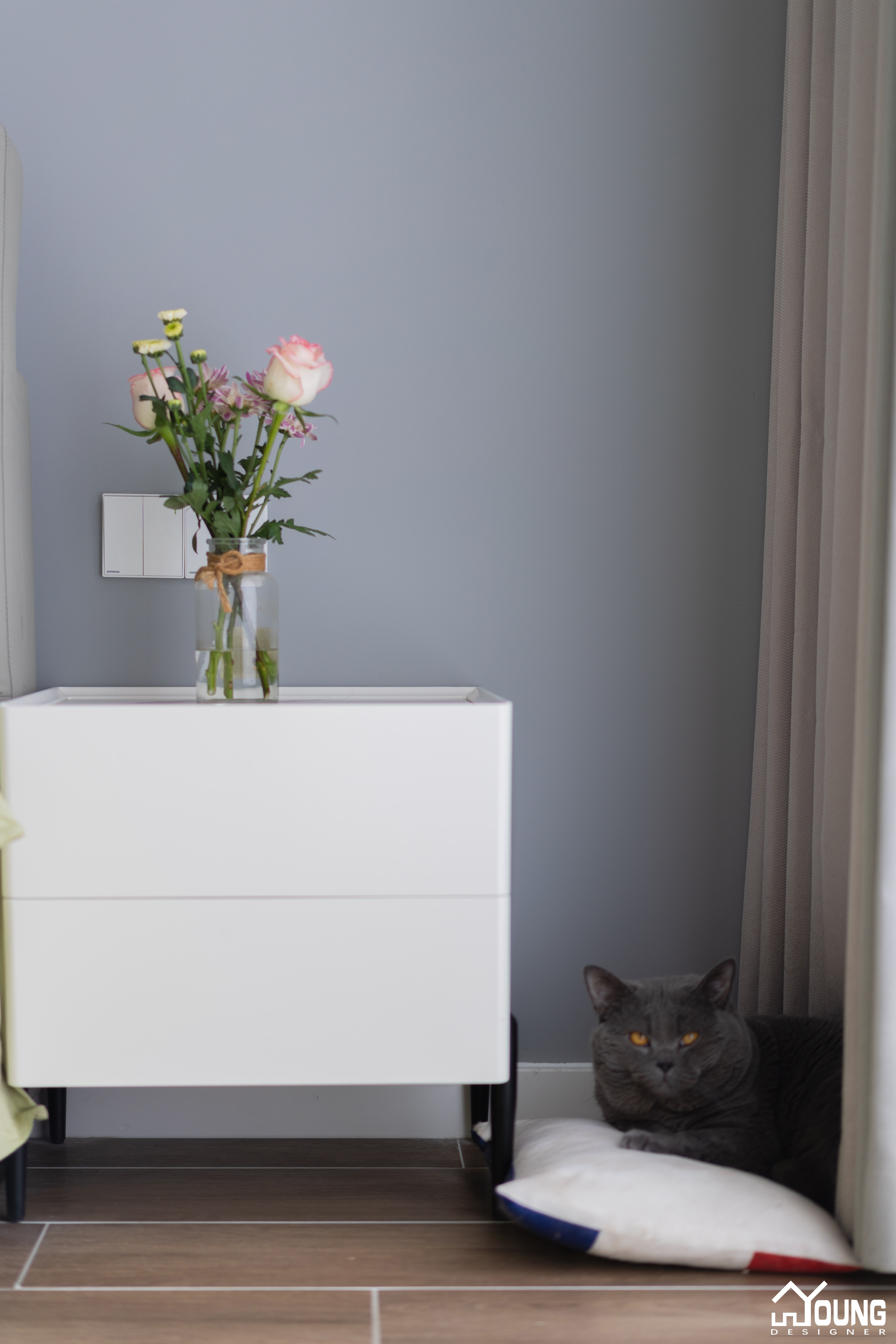 厦门角美中骏四季阳光三期 118㎡现代简约浪漫居所丨中国厦门丨YOUNG 室内设计工作室-12