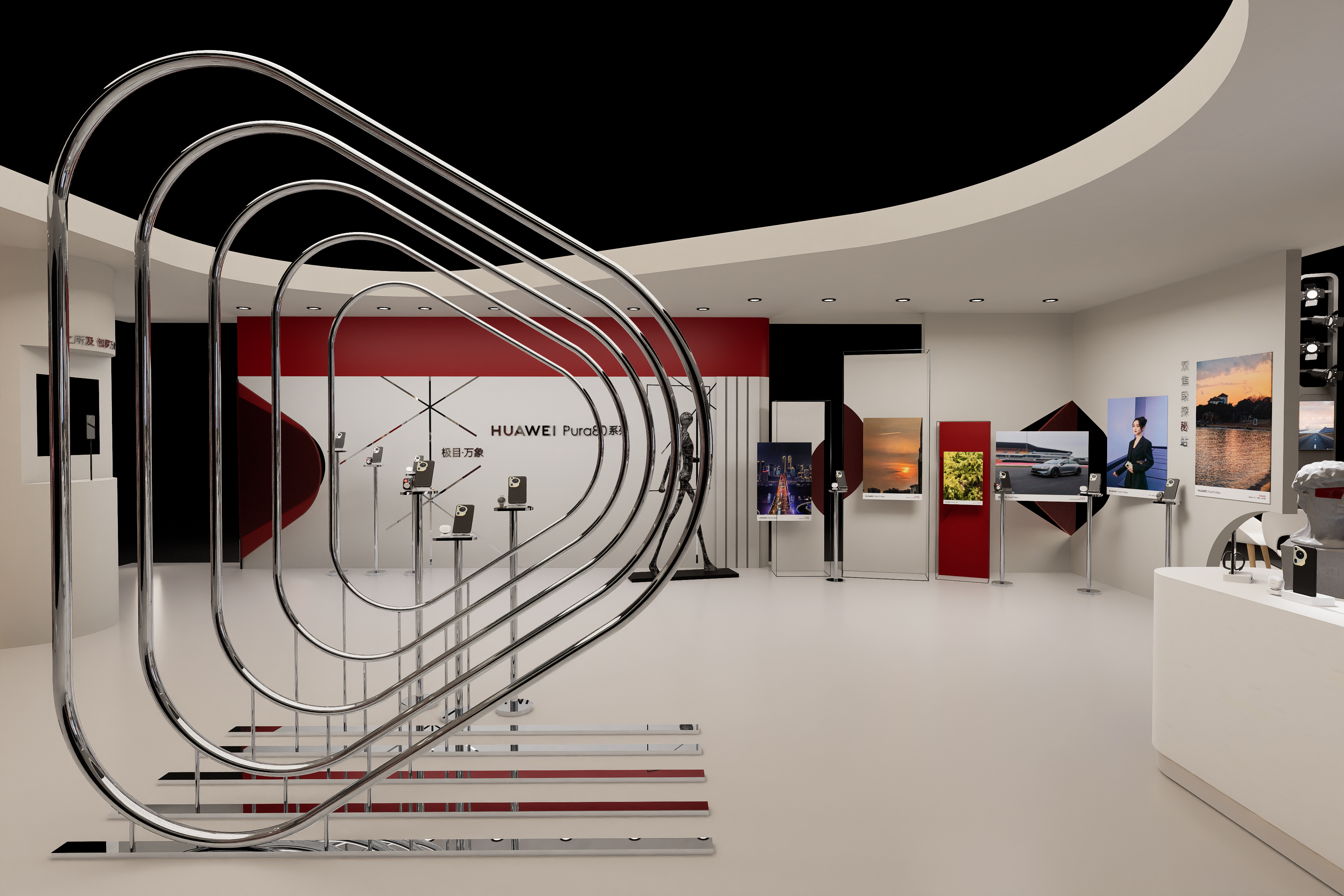 华为PURA80展厅设计-14