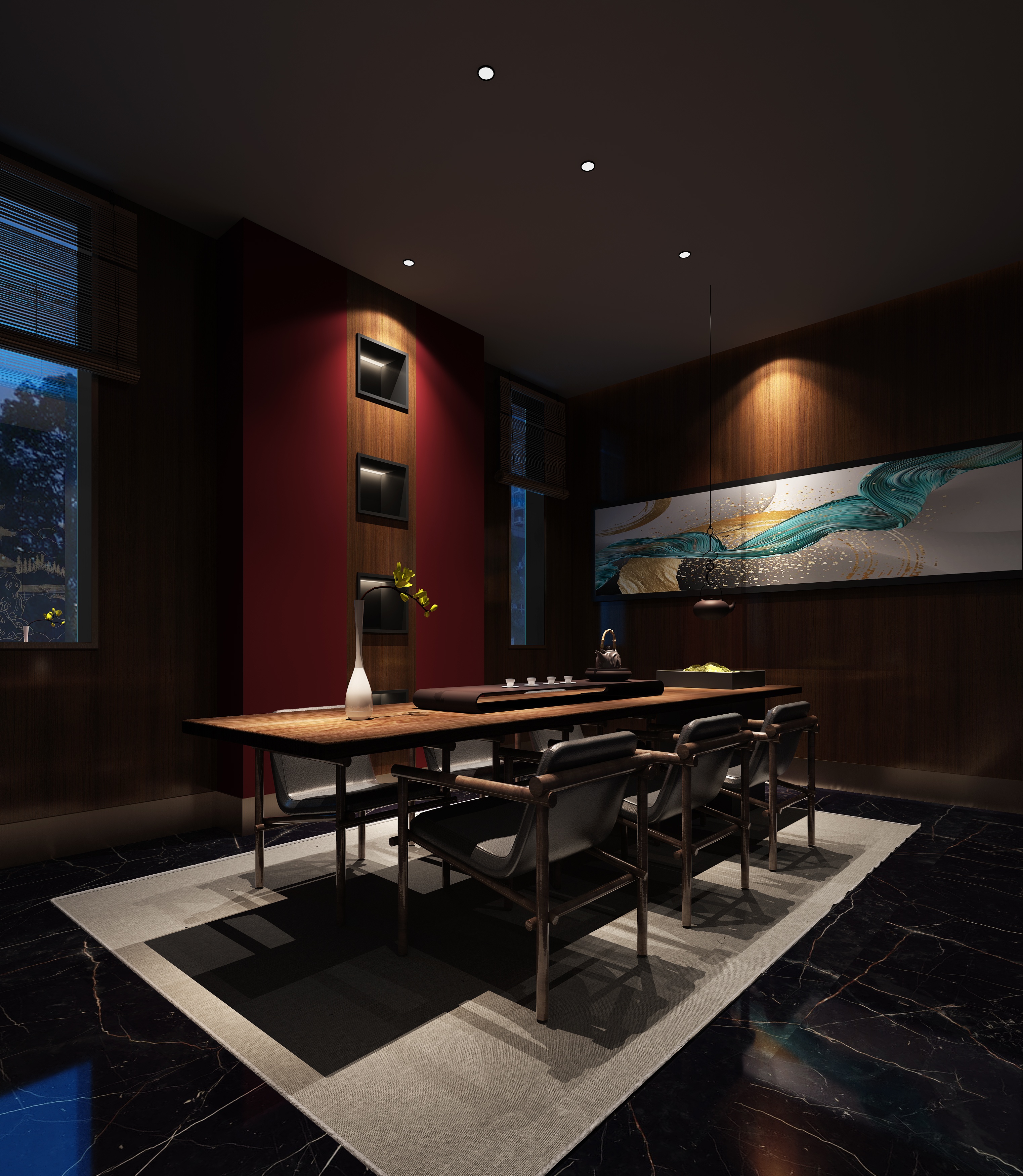 曲水兰亭足道会所丨中国山西丨一峪空间-16