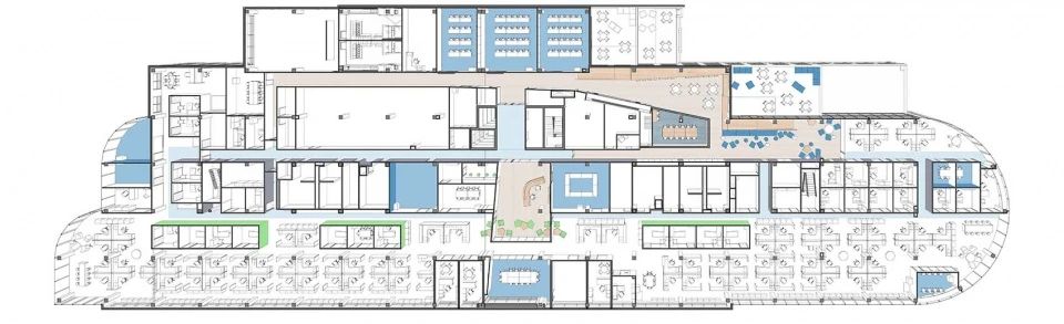 阿灵顿公立学校总部丨美国丨Studio Twenty Seven Architecture-54