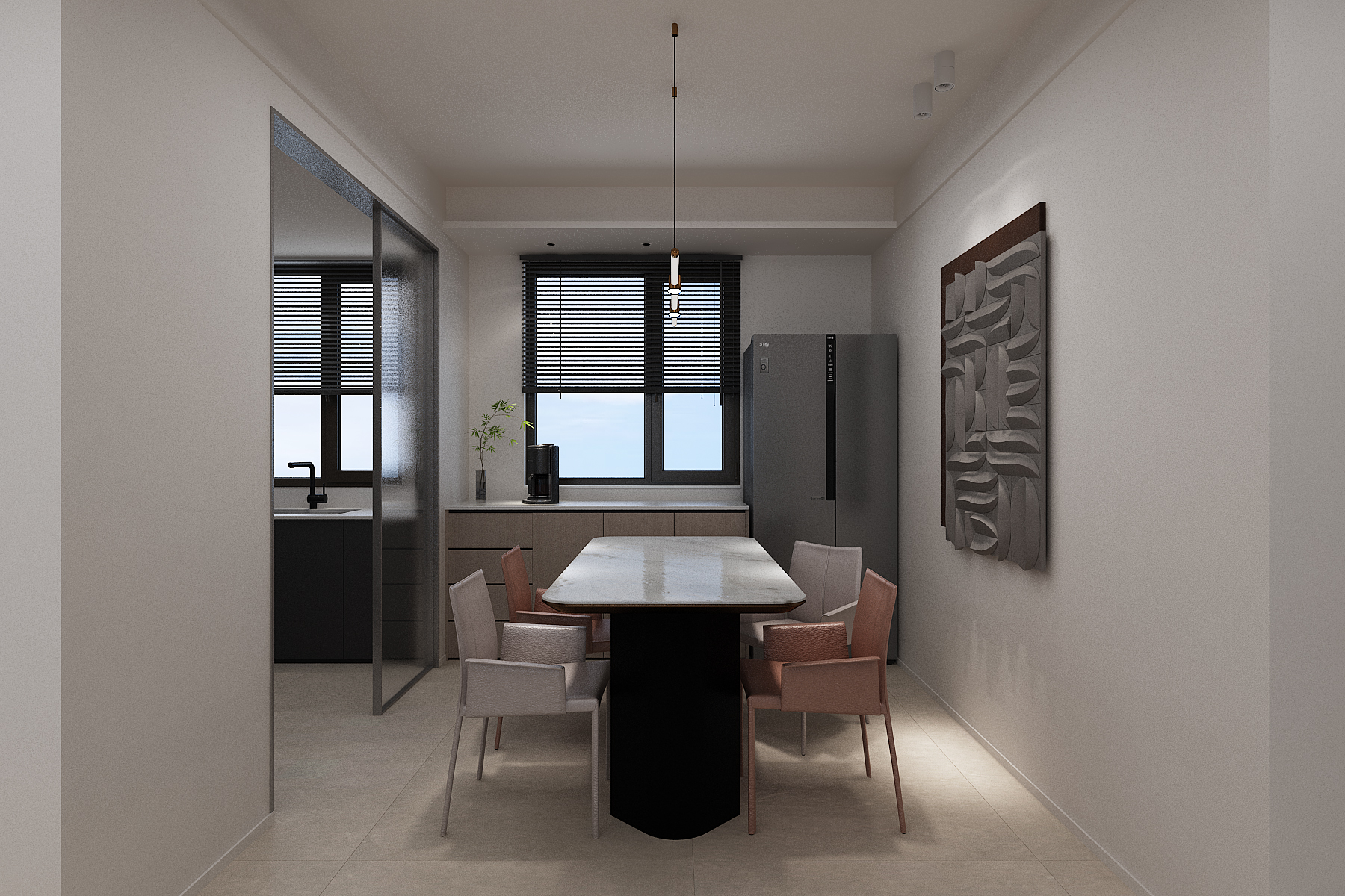 绿地·御景澜庭|143㎡现代住宅，质朴的低调-7