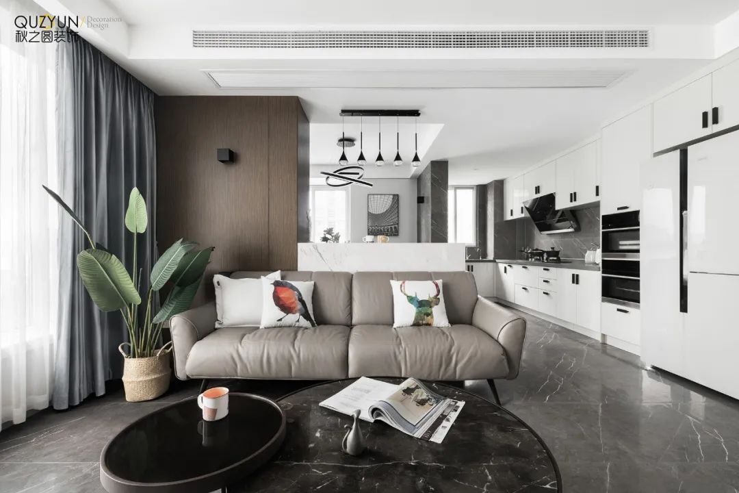 常州府西花园现代居住空间，设计师朱文超打造“光感之家”-15