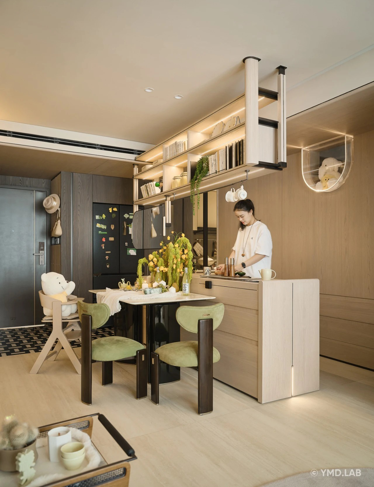 深圳山樾湾70B&70C户型样板间丨中国深圳丨岳蒙设计-43