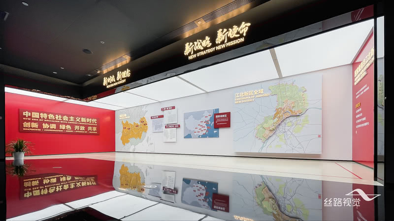南京江北新区规划馆丨丝路视觉设计团队-22