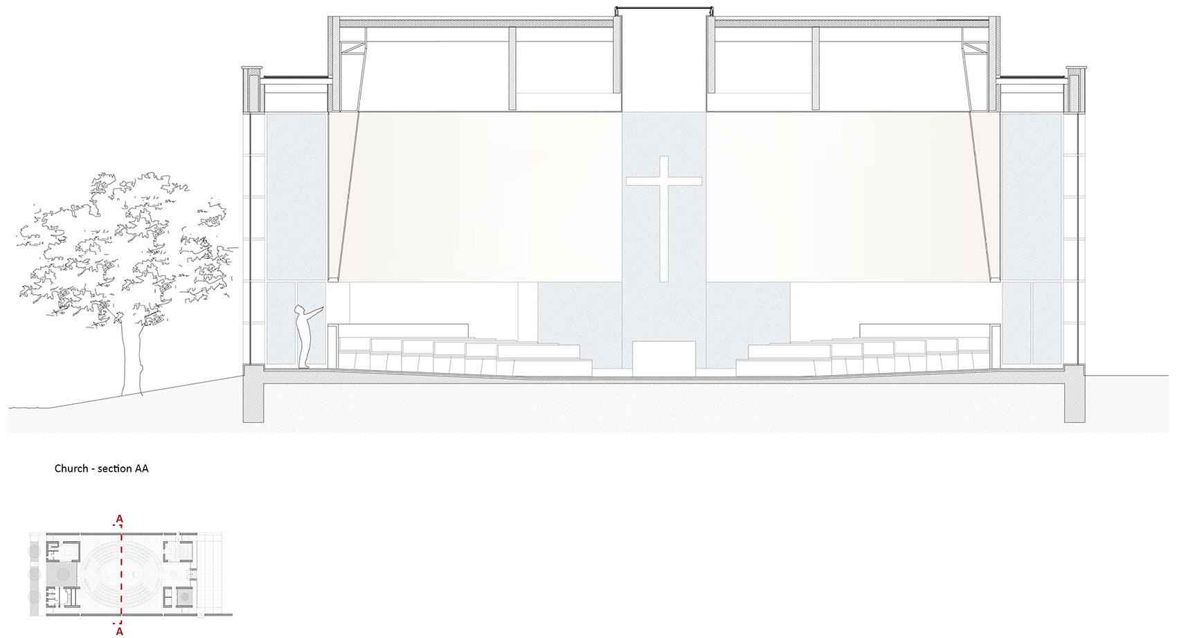 意大利Castel di Lama教堂及社区中心-35