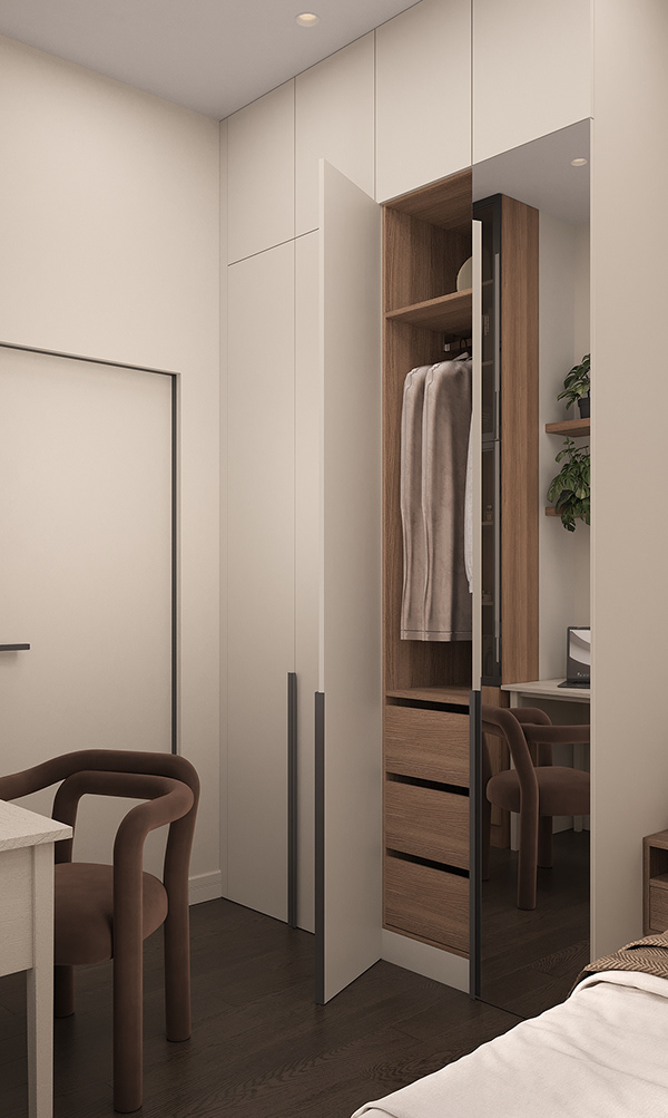 四口之家120平现代设计住宅-52