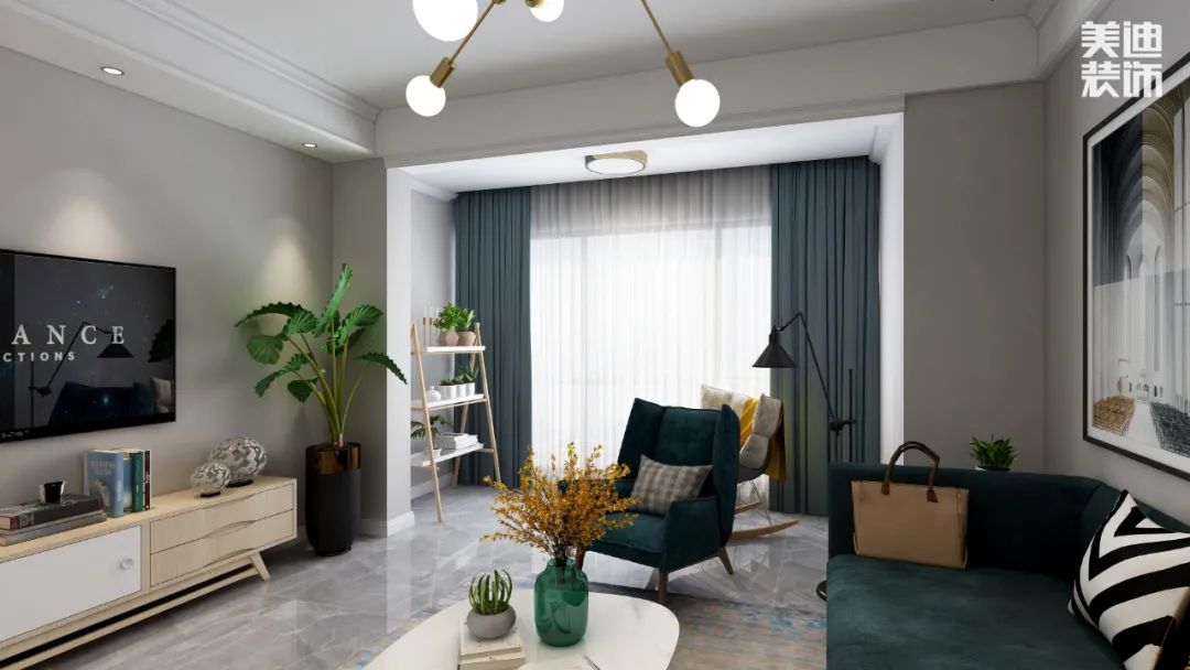 北欧风阳光设计，打造温暖治愈空间-53