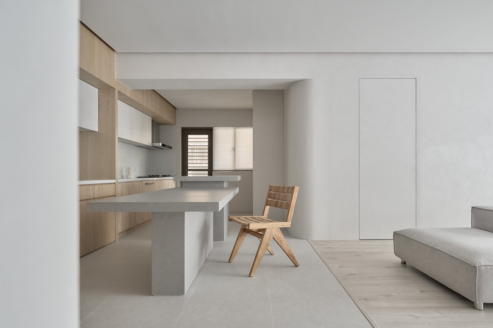 北投蔡宅 ：硬朗极简丨参拾柒号设计-2