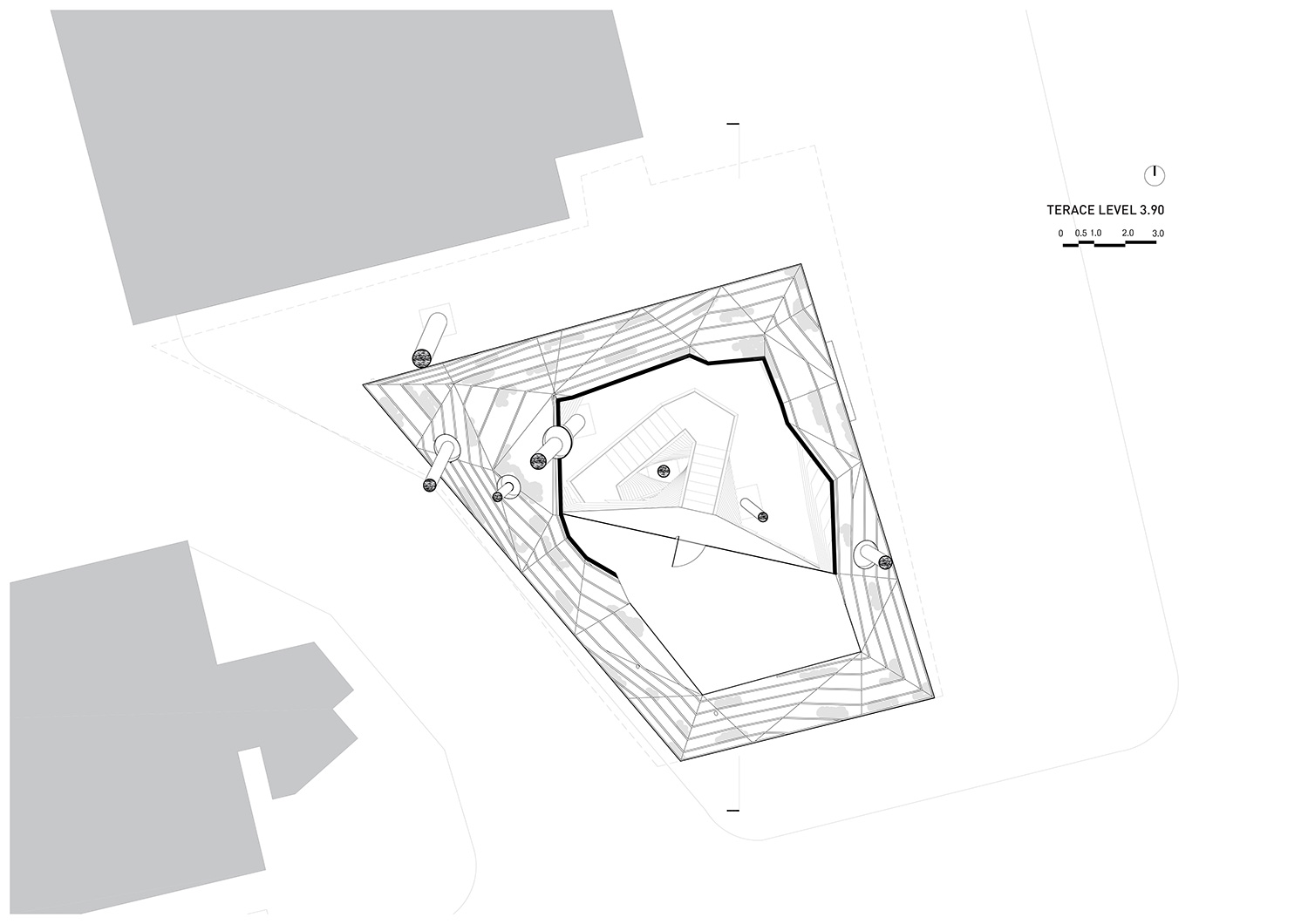 悬浮绿意,模糊边界——Khmaladze 建筑事务所打造零售餐厅空间-29